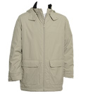 Lacoste Pale Green Hooded Waterproof Jacket