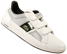 Protect LM White/Black Leather Trainers