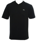 Sport Black V-Neck T-Shirt
