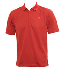 Sport Red 1/4 Zip Polo Shirt