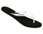 Lacoste Spright Black/White Flop Flops
