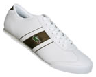 Lacoste Tourelle White/Brown Leather Trainers