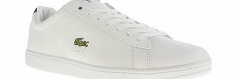 Lacoste White Carnaby Trainers