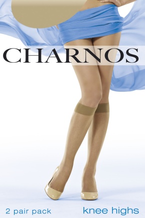 2 Pair Charnos Simply Bare Knee Highs In