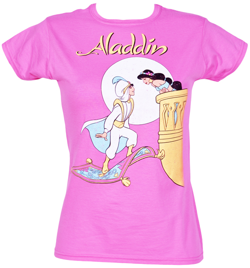 Aladdin and Jasmine Magic Carpet T-Shirt