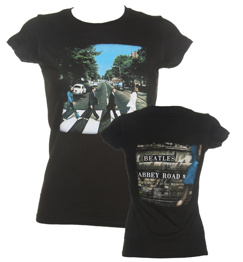 Beatles Abbey Road Vintage Print T-Shirt