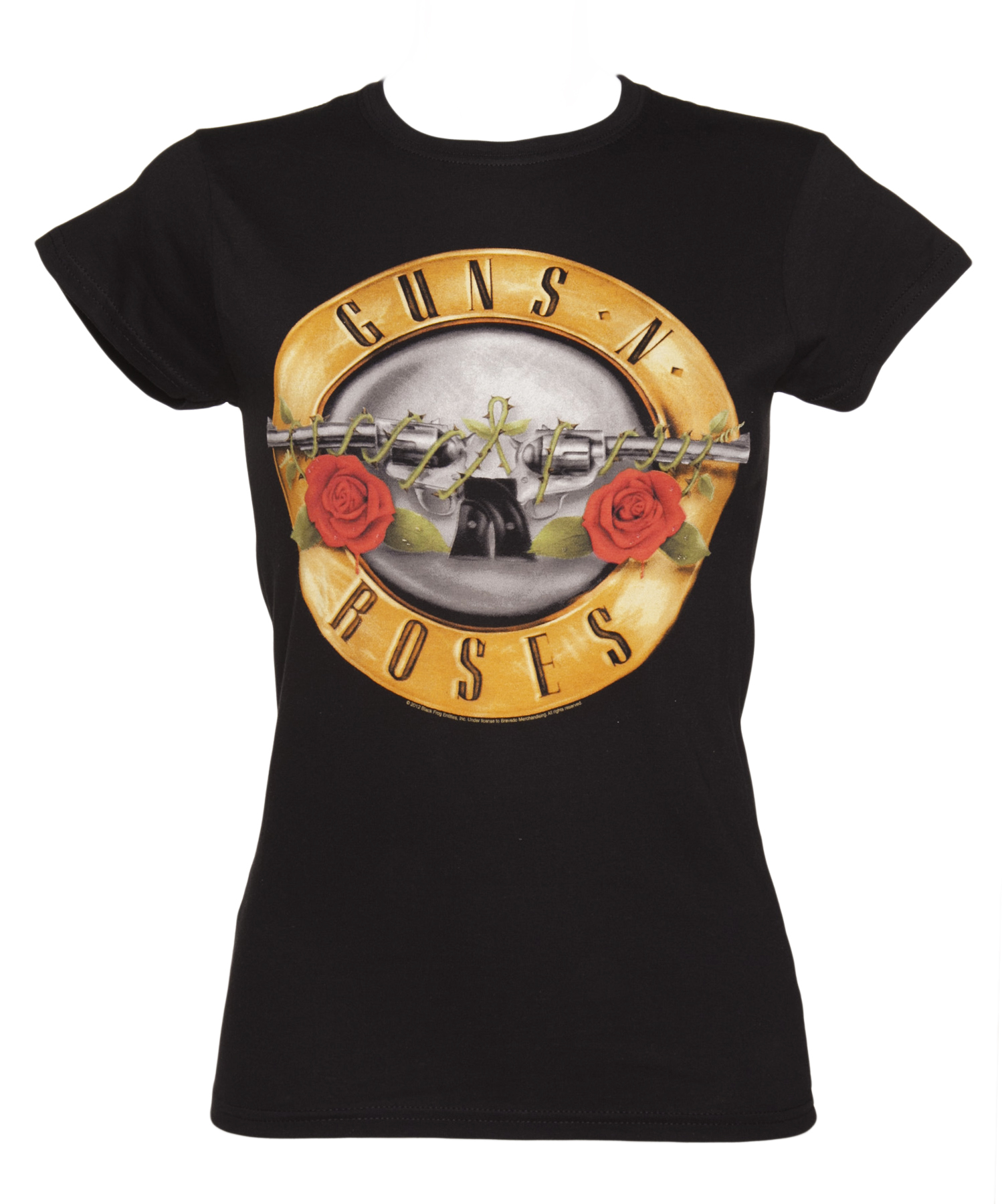 Black Guns N Roses Classic Bullet Logo