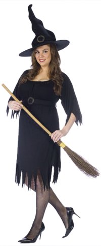 Costume: Tattered Witch (X-Large)