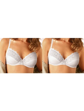 Cross-Your-Heart Wired Bras - Pack of 2