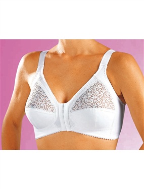 Lace Detail Non-Wired Bra