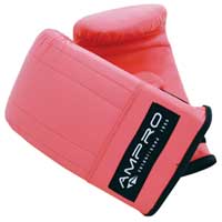 Leather Bag Mitt Small Pink