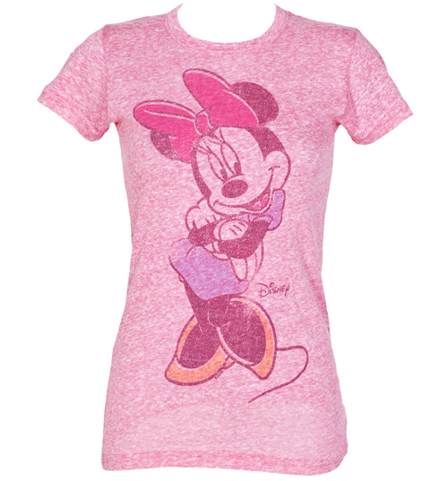 Ladies Minnie Mouse Triblend T-Shirt from Junk