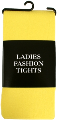 Ladies Nylon Tights Yellow