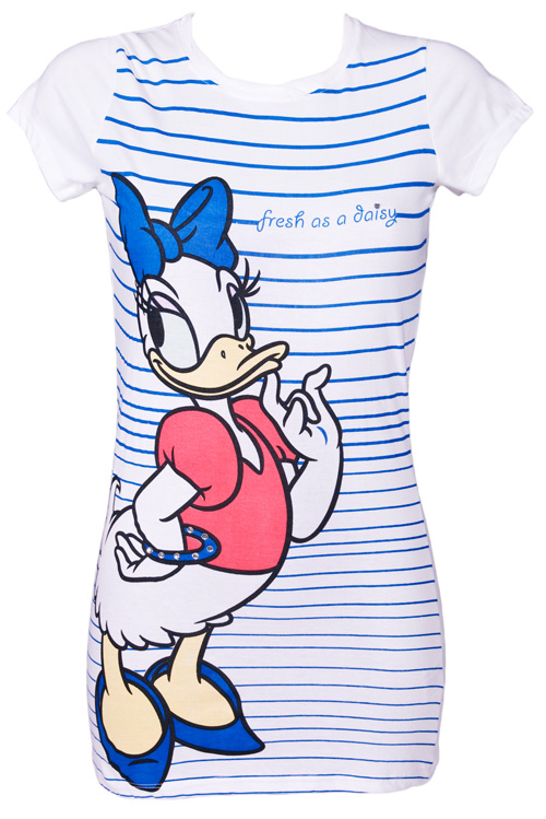 Stripe Daisy Duck T-Shirt