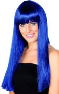 ladies Wig - Beauty (Blue/Black Mix)