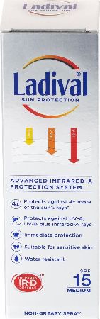 Ladival, 2102[^]0106592 Sun Protection Spray SPF15