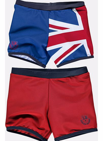 Ladybird Pack Of Two Union Jack Trunks