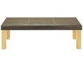 LAI faux leather coffee table