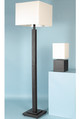 LAI faux leather table lamp