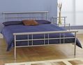 manhatten bedstead with optional mattress and bedside table
