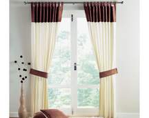 LAI seattle tab top curtains with free tie-backs
