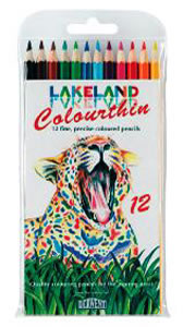 Lakeland Colourthin Colouring Pencils Hexagonal