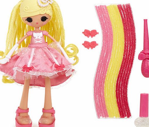 Lalaloopsy Girls Crazy Hair Doll Cinder Slippers