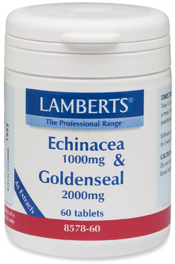 Lamberts Echinacea 1000mg and Goldenseal 2000mg