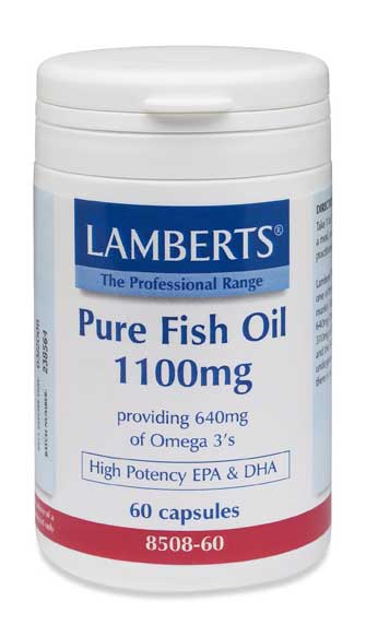 High Potency Fish Oils 1100MG 60 capsules