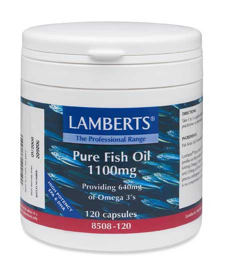 Lamberts High Potency Fish Oils 120 capsules