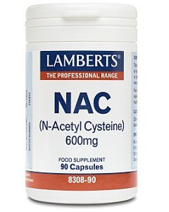 NAC 600mg Food Supplement 90 Capsules