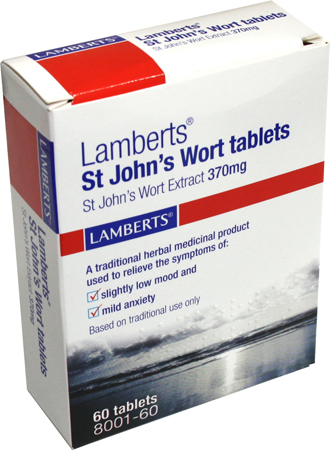 St Johns Wort Extract 60 Tablets