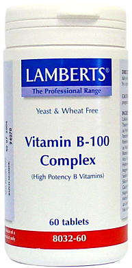 Vitamin B-100 Complex 60 tablets