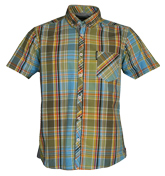 Blue, Green, Red and Yellow Check Shirt