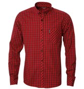 Red Check Long Sleeve Shirt