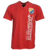 Red V-Neck T-Shirt