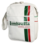 Lambretta White Flight Bag