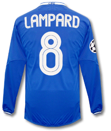 Lampard Umbro Chelsea L/S home (Lampard 8) CL 04/05