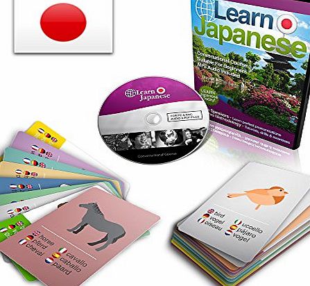 Language Chimp Learn To Speak Japanese Language - Language Course amp; Flashcards Set