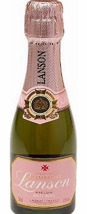 Lanson Brut Rose Champagne 20cl Bottle