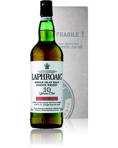 Laphroaig Cask Strength 10yo Islay Malt Single bottle Gift Pack (70cl)