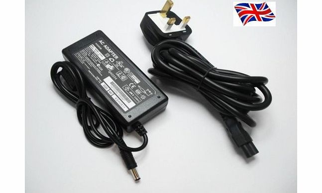 Laptronix ADVENT 9515 9517 9617 ERT2250 LAPTOP CHARGER AC ADAPTER 20V 3.25A 65W MAINS BATTERY POWER SUPPLY UNIT INCLUDE POWER CORD CABLE MAINS 2 PRONG UK PLUG LEAD