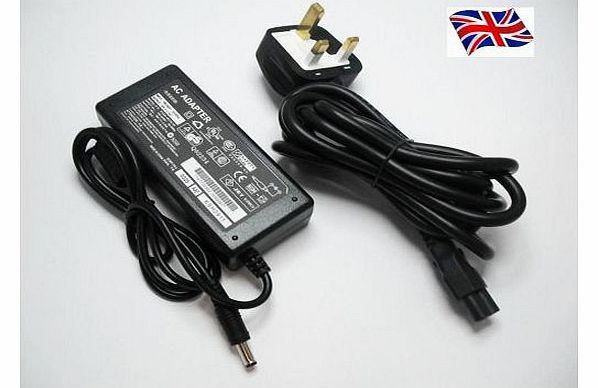 FOR ADVENT 5301 5303 LAPTOP CHARGER AC ADAPTER 20V 3.25A 65W MAINS BATTERY POWER SUPPLY UNIT INCLUDE POWER CORD CABLE MAINS 2 PRONG UK PLUG LEAD