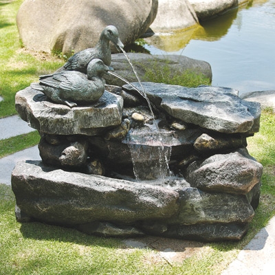 Large Duck Water Feature