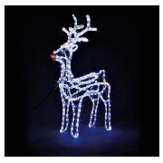 Large light up standing reindeer