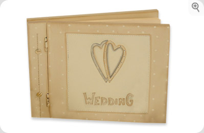 Large Wooden Wedding Memory Book