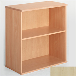 ` Maple-Effect 80cm High Bookcase with 1