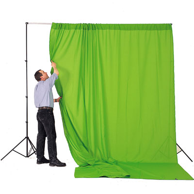 Lastolite Chromakey Curtain 3m x 3.5m Green (5781)