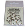 Lathams Own Brand Tackle Lathams: 16mm Split Rings Round