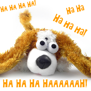 Laughing Dog Chuckle Buddies - Roly the Dog